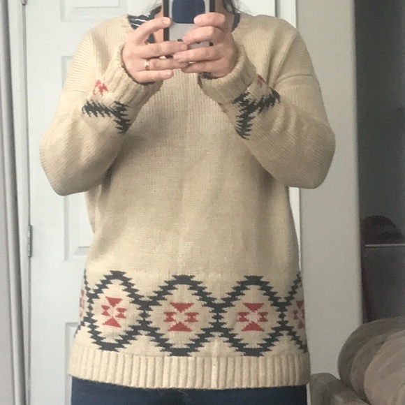 Hem & Thread Aztec Design Sweater - Picture 7 of 10